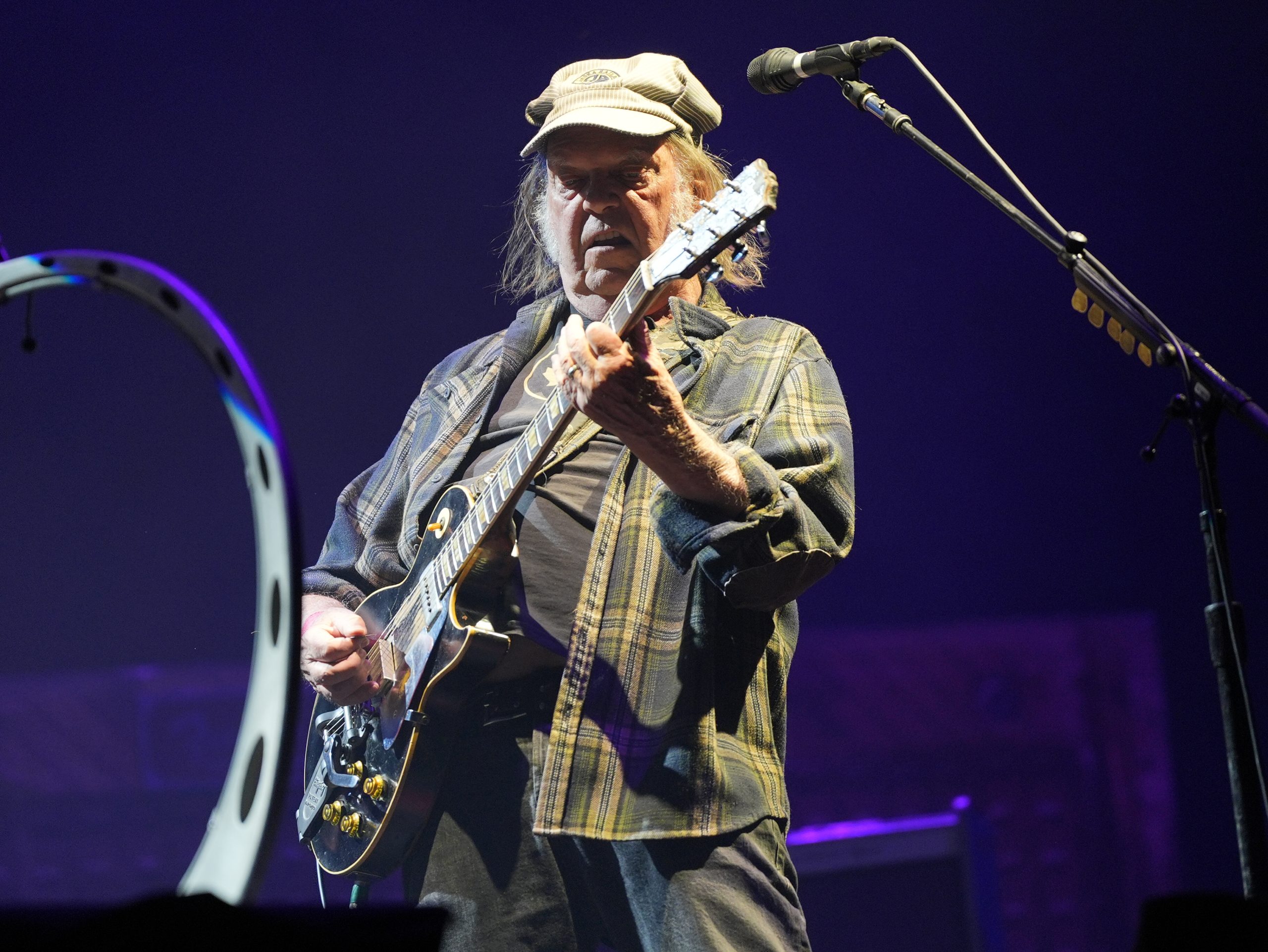 Neil Young at Glastonbury Festival