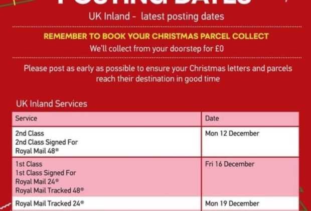 Essential Royal Mail Christmas Posting Dates for 2023 – Invisiverse News
