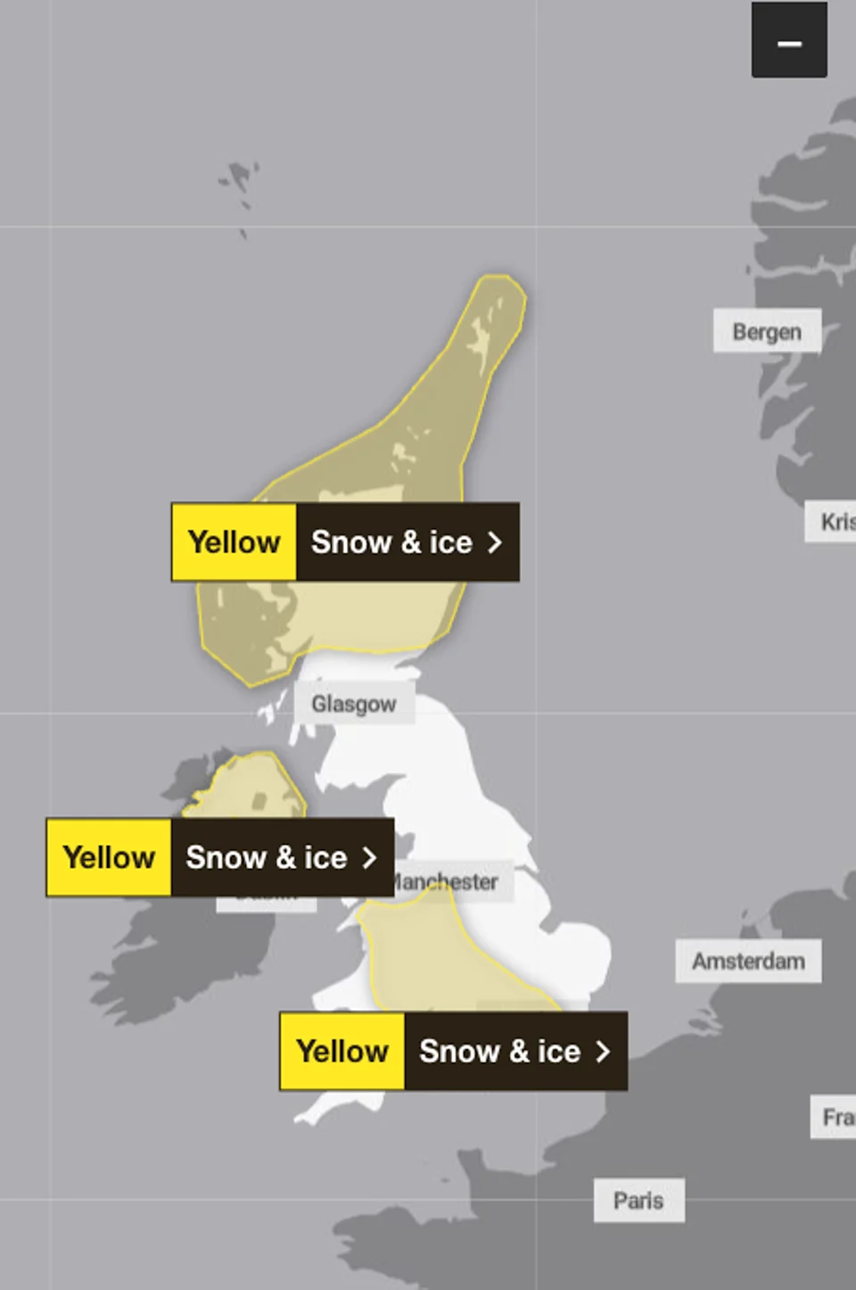 UK Snow Met Office Weather Warnings: What You Need to Know ...
